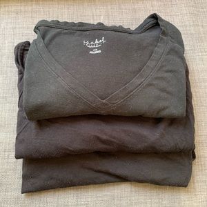 XL black maternity T-shirts (three/good condition)